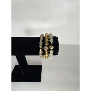 Set of 3 Erimish Bracelets Beaded Stretch Bracelets